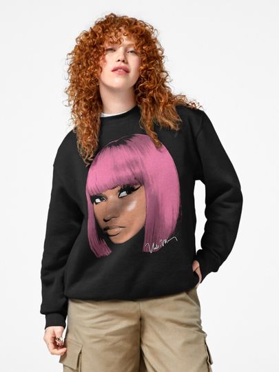 Head Nicki Minaj Queen Of Rap Sweatshirt