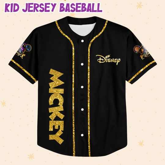 Personalized Mickey Disney Vacation Baseball Jersey, Disney Jersey
