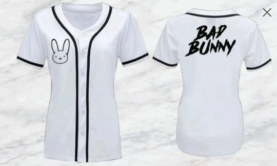 Bad Bunny Baseball Jersey