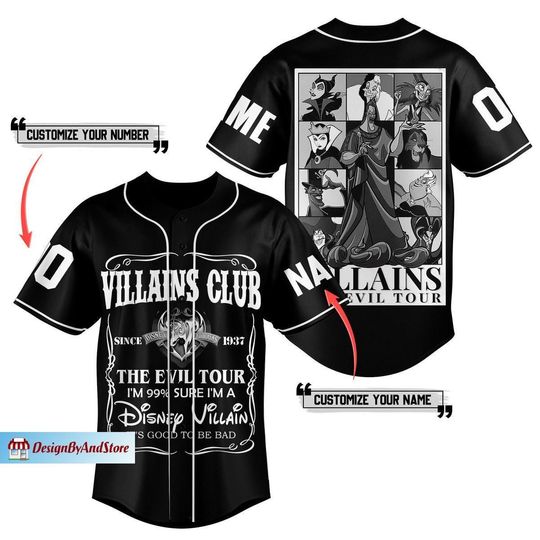 Evil Queen Baseball Shirt, Evil Queen Jersey, Disney Villain Baseball Jersey