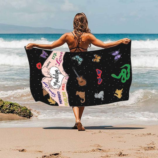 Vacation Gift, Nice Images Towel, Valentine's Day, Concert Towel