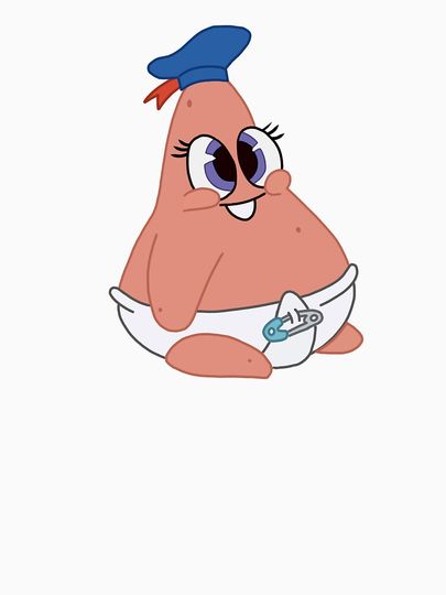 Baby Patrick Star Funny Hoodie