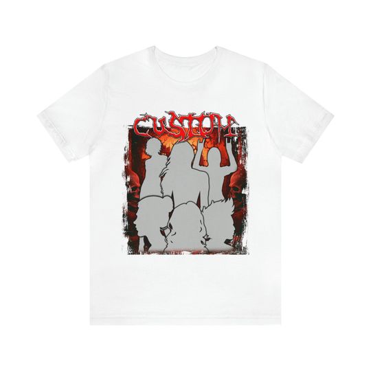 Custom Bootleg Shirt, Black Metal Shirt, 90s Bootleg Shirt