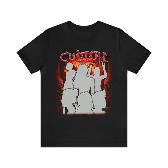 Custom Bootleg Shirt, Black Metal Shirt, 90s Bootleg Shirt