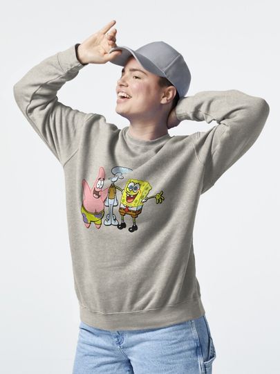 Sponge Bob Squarepants and Patrick Star Funny Sweatshirt