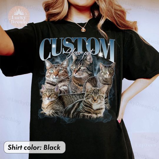 CUSTOM Bootleg Rap PET Shirt, Custom Pet, Custom Photo