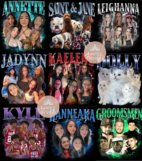 CUSTOM Bootleg Rap PET Shirt, Custom Pet, Custom Photo