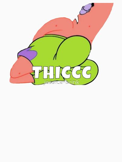 Patrick Star Thic Funny Hoodie