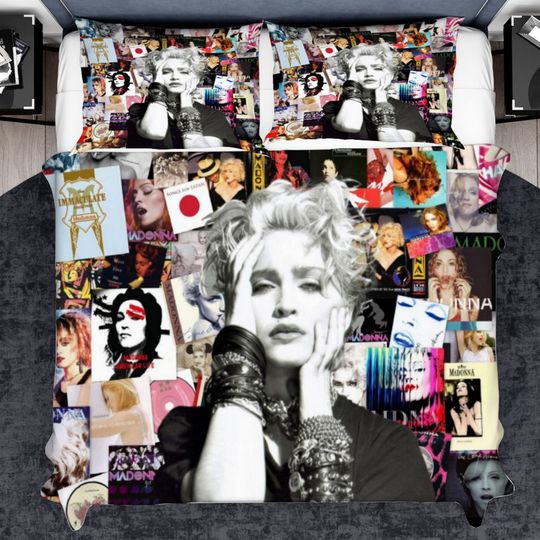 80s Madonna Bedding Set - Celebrity Beding Set