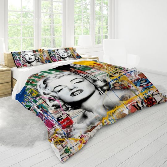 Marilyn Monroe Bedding Set - Celebrity Beding Set