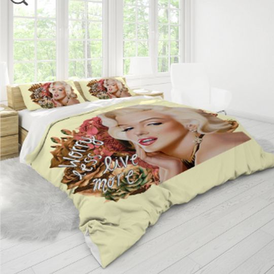 Marilyn Monroe Bedding Set - Celebrity Beding Set