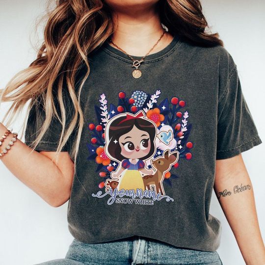 Personalized Snow White Princess Disney Shirt, Disney Family Matching Shirt