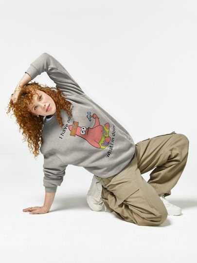 No Idea Patrick Star Funny Sweatshirt