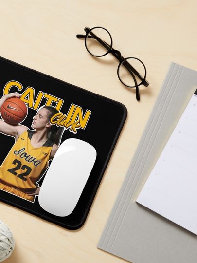 Iowa basketball star Caitlin Clark Mouse Pad
