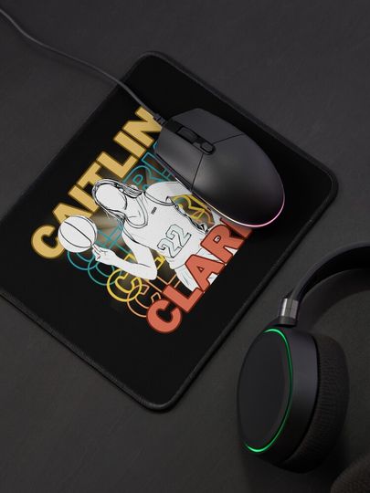 Iowa basketball star Caitlin Clark Mouse Pad