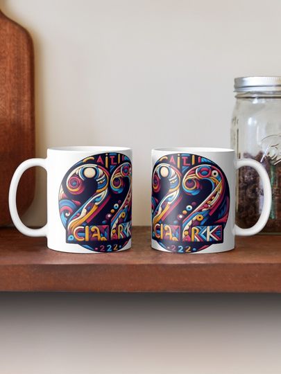 Caitlin Clark Jersey Number 22 Coffee Mug