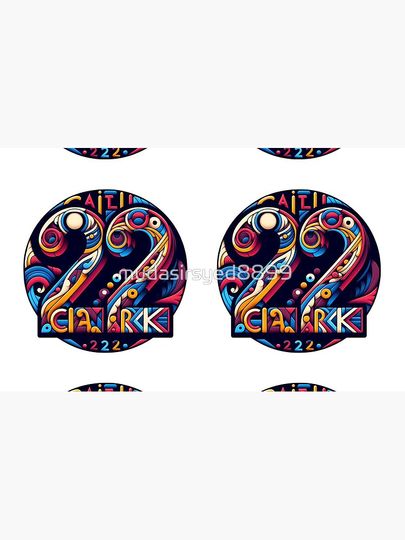 Caitlin Clark Jersey Number 22 Coffee Mug