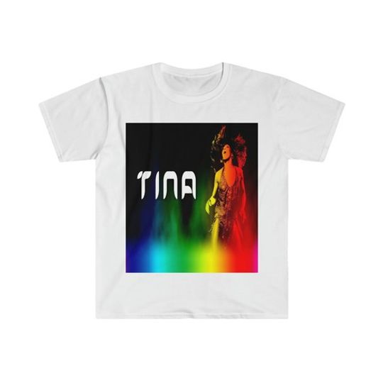 Unisex Soft Cotton T-Shirt. Tina Turner