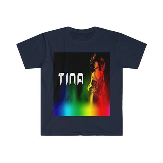 Unisex Soft Cotton T-Shirt. Tina Turner
