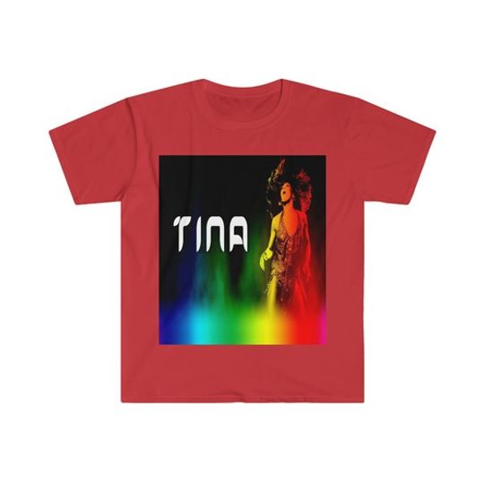 Unisex Soft Cotton T-Shirt. Tina Turner