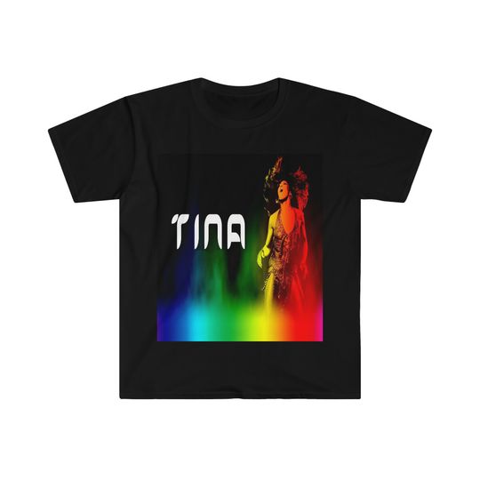 Unisex Soft Cotton T-Shirt. Tina Turner