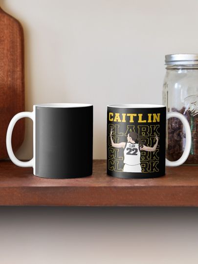 22 Caitlin Clark Iowa Coffee Mug