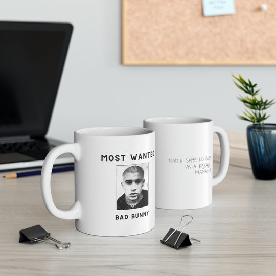 Most Wanted Bad Bunny Mug