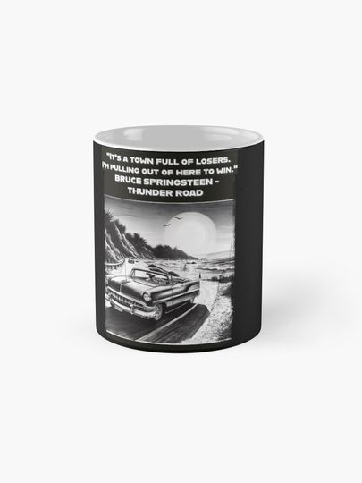Bruce Springsteen: "Thunder Road" lyrics inspired Coffee Mug