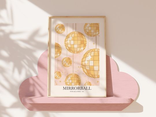 Mirrorball Poster | Printable Wall Art
