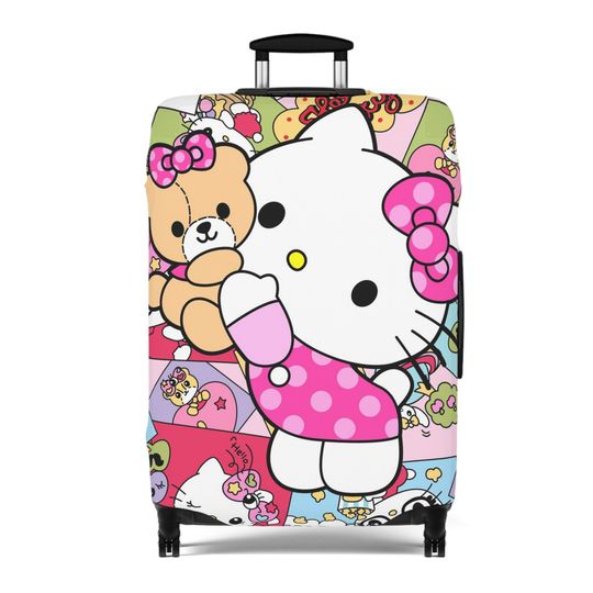 Hello Kitty Luggage Cover - Cartoon Luggage Cover