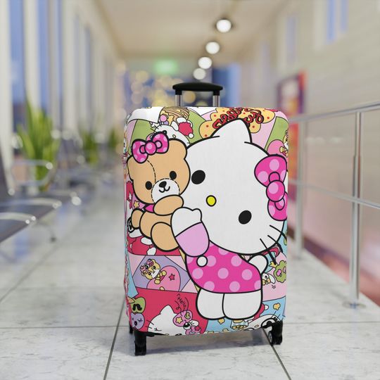 Hello Kitty Luggage Cover - Cartoon Luggage Cover