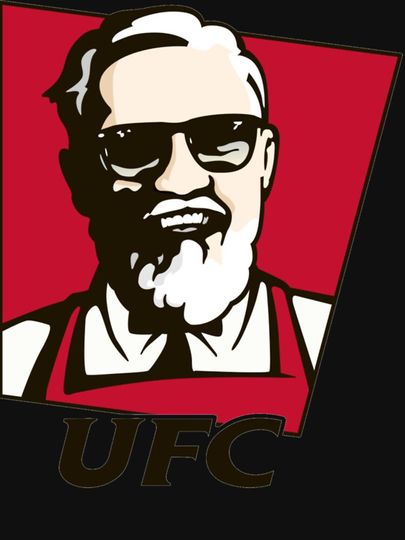 Funny Connor mcgregor kfc Sticker Conor McGregor Essential T-Shirt