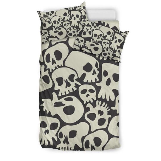 Skull Bedding Set, Monster Bedding Set