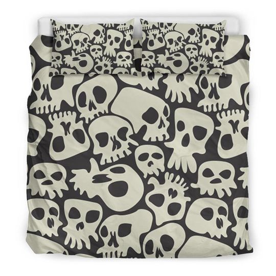 Skull Bedding Set, Monster Bedding Set