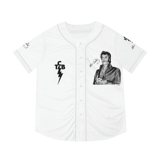 The King Rock And Roll Elvis Presley Baseball Jersey