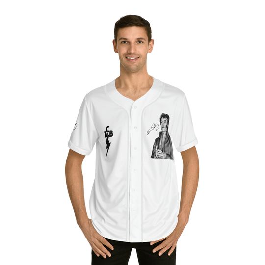 The King Rock And Roll Elvis Presley Baseball Jersey