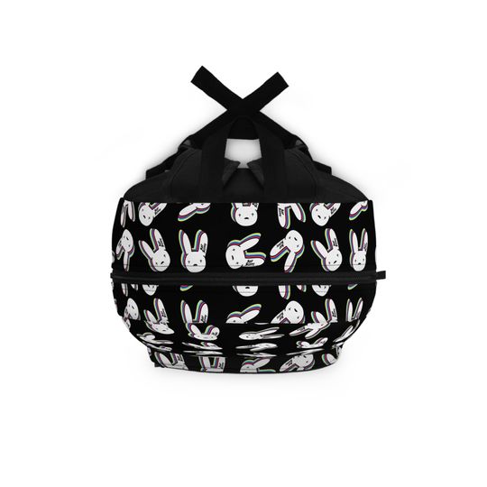Bad Bunny Backpack, Verano Sin T Backpack, Adjustable Shoulder Straps