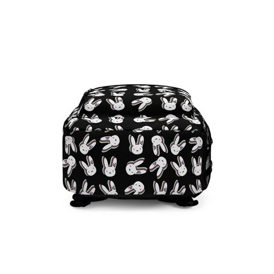 Bad Bunny Backpack, Verano Sin T Backpack, Adjustable Shoulder Straps