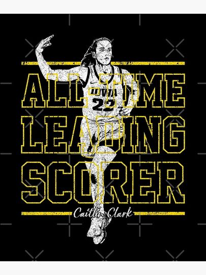 All Time Leading Scorer Caitlin Clark Poster