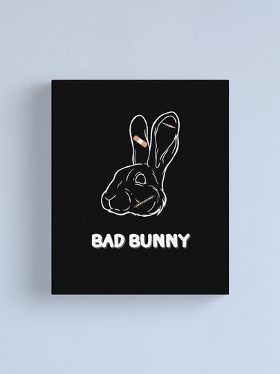 Bad Bunny Canvas - Bad Bunny merch