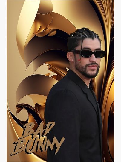 Bad Bunny Canvas - Bad Bunny merch