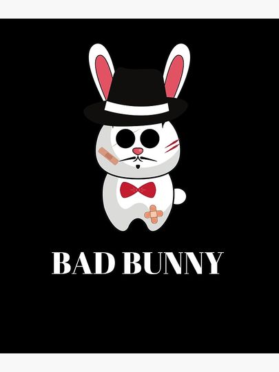 Bad Bunny Canvas - Bad Bunny merch