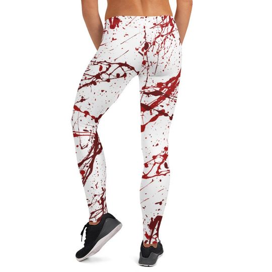 Gothic Blood Splatter Leggings