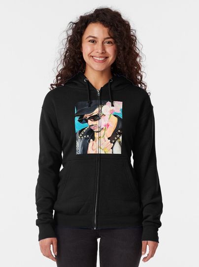 Bad bunny Zipped Hoodie