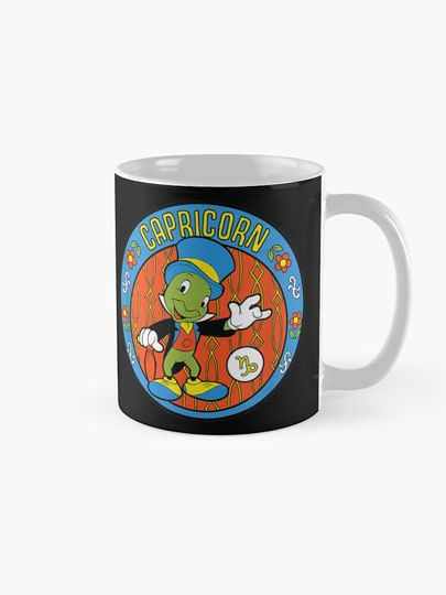 Jiminy Cricket Zodiac Capricorn Coffee Mug