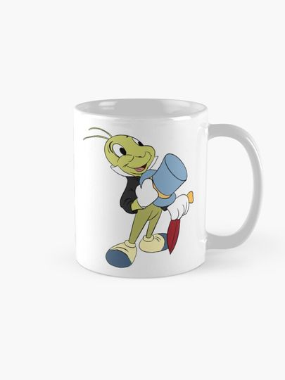 Jiminy Cricket Coffee Mug, Disney Mug