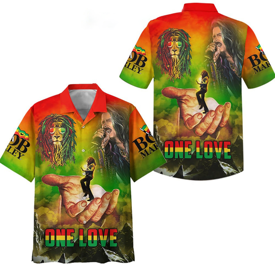 Bob Marley Hawaiian Shirt