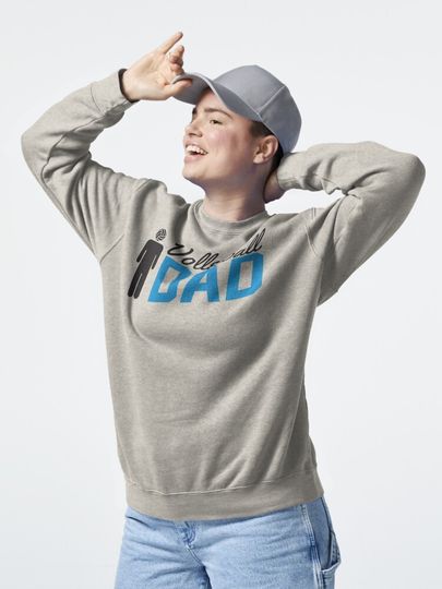 Volleyball Dad Pullover Sweatshirt