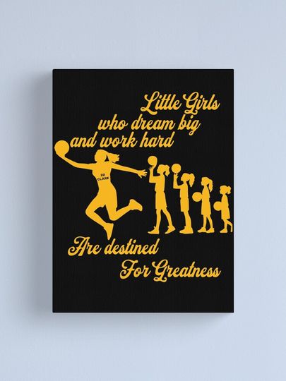 Caitlin Clark 22 Canvas- Caitlin Clark merch