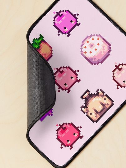 Stardew Valley Pink Junimo Mouse Pad